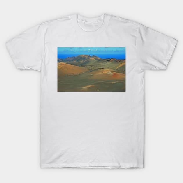 Timanfaya National Park, Lanzarote, May 2022 T-Shirt by RedHillDigital